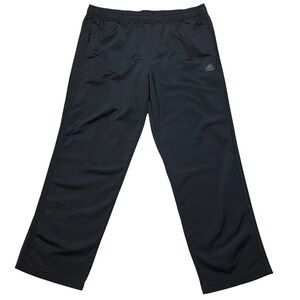 Adidas Track Pants Mens 2XL Black H48430 Performance Training Athletic Joggers